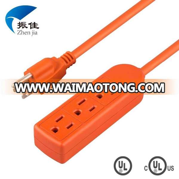 ZJ-05A YUYAO ZHENJIA (UL E325763) Indoor Extension cord, power supply cord