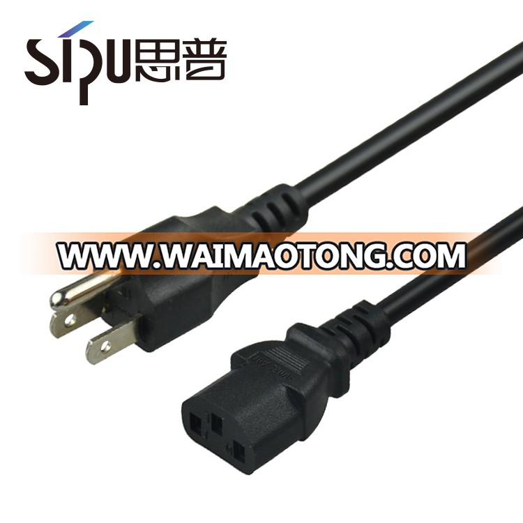 SIPU usa plug AC Power Cord Cable Desktop Monitor Computer 3 Prong US power cable